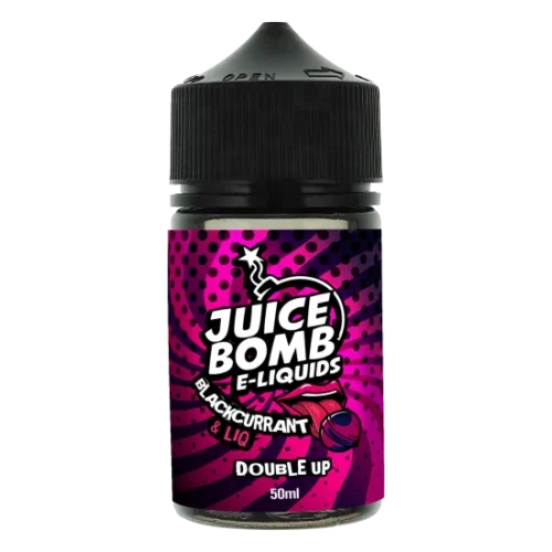 Blackcurrant Liq Double up by Juice Bomb