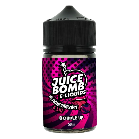 Blackcurrant Liq Double up by Juice Bomb