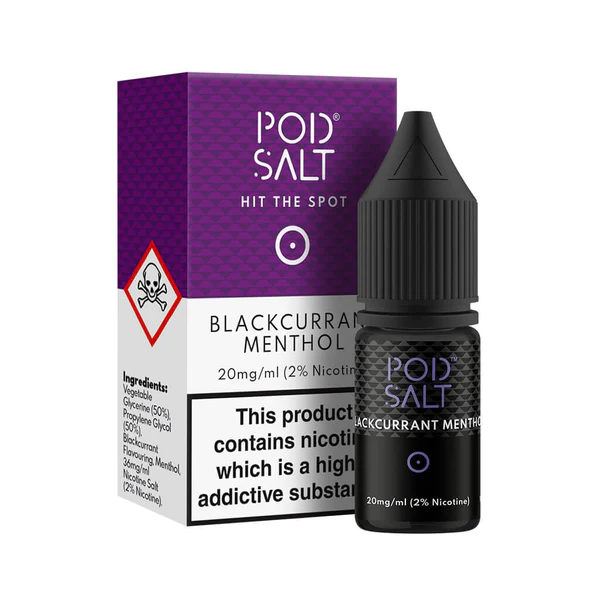 Blackcurrant Menthol by Pod Salt