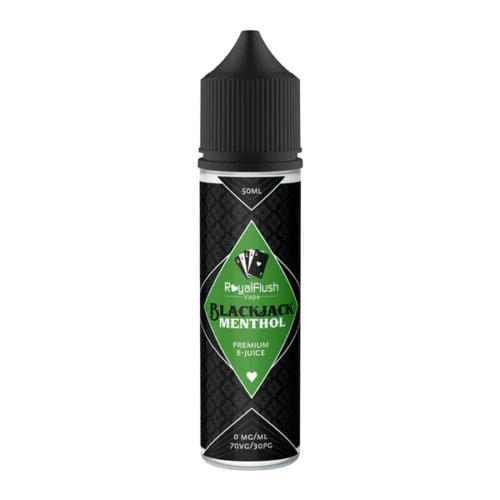 Blackjack Menthol by Royal Flush Vape