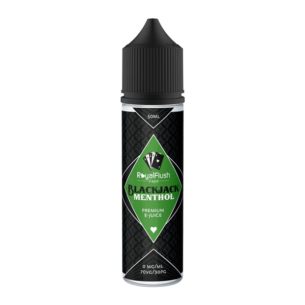 Blackjack Menthol by Royal Flush Vape