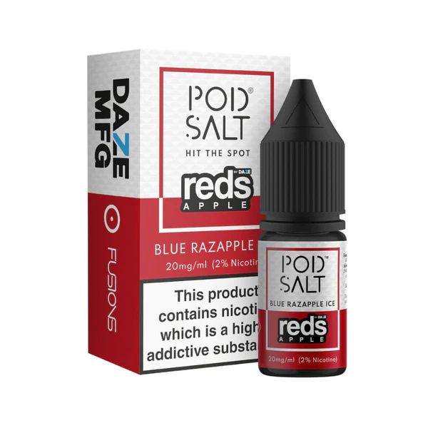 Blue Raz apple Ice by Pod Salt