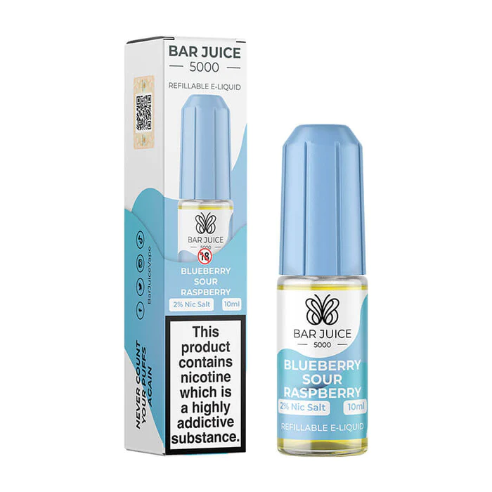 Blueberry Sour Raspberry Nic Salt E-Liquid by Bar Juice 5000