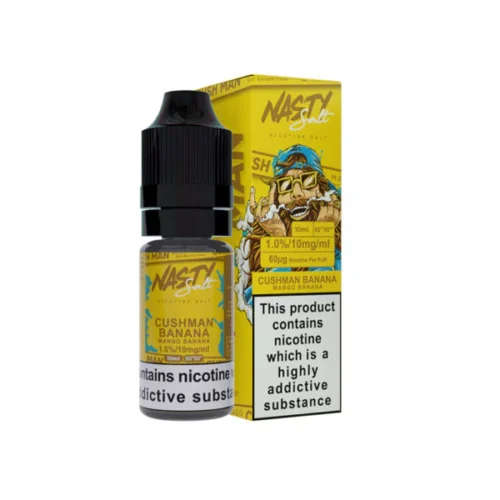 Cushman Banana Nic Salts by Nasty Juice 10ml