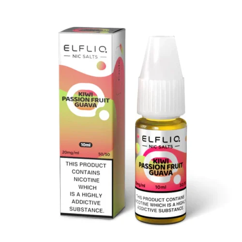 Elf Bar ELFLIQ - Kiwi Passion Fruit Guava Nic Salt E-Liquid