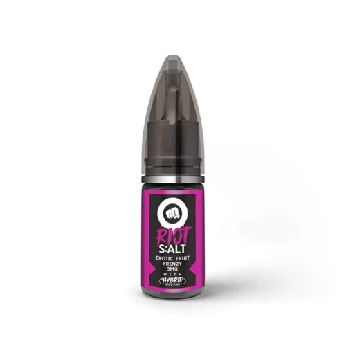 Exotic Fruit Frenzy Hybrid Salt E-Liquid by Riot Squad