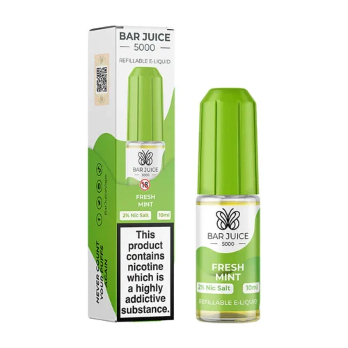 Fresh Mint Nic Salt E-Liquid by Bar Juice 5000