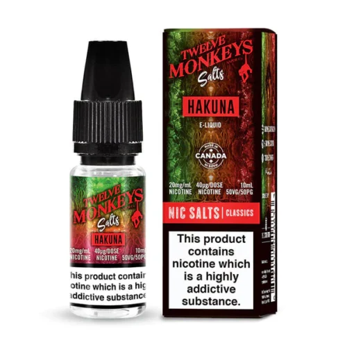 Hakuna Nic Salts by Twelve Monkeys