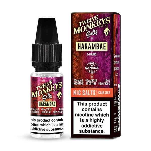 Harambae Nic Salts by Twelve Monkeys