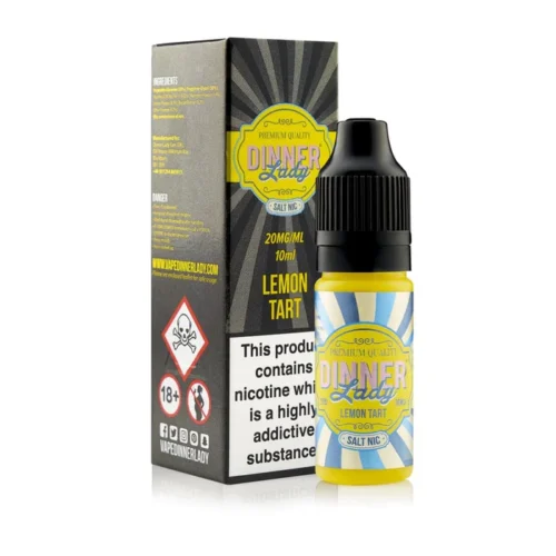 Lemon Tart Nic Salts by Dinner Lady