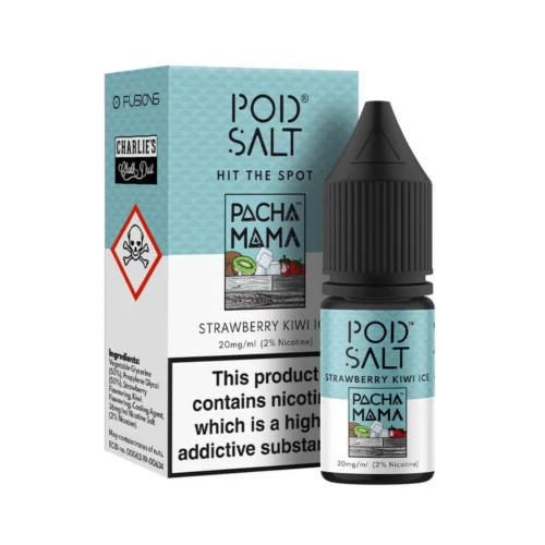 Pacha Mama Strawberry Kiwi Ice by Pod Salt