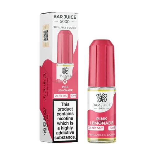 Pink Lemonade Nic Salt E-Liquid by Bar Juice 5000