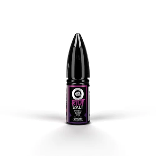 Purple Burst Hybrid Salt E- Liquid by Riot Squad