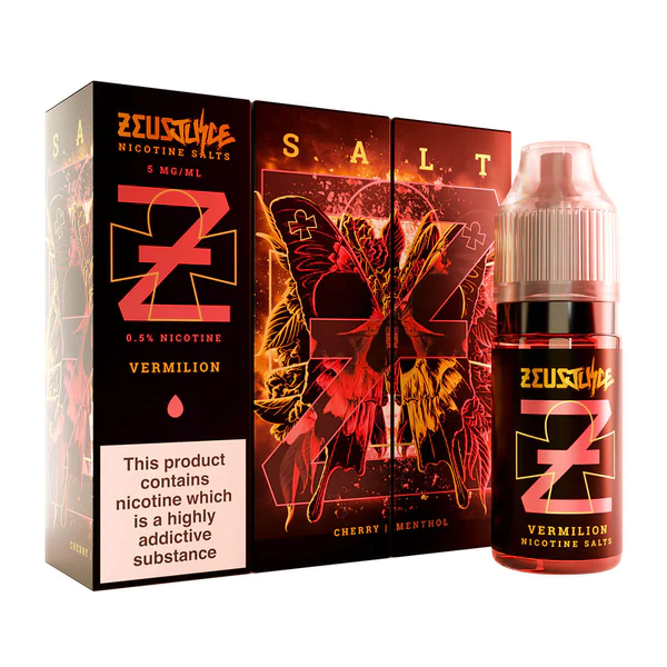 Vermillion Nic Salts by Zeus Juice