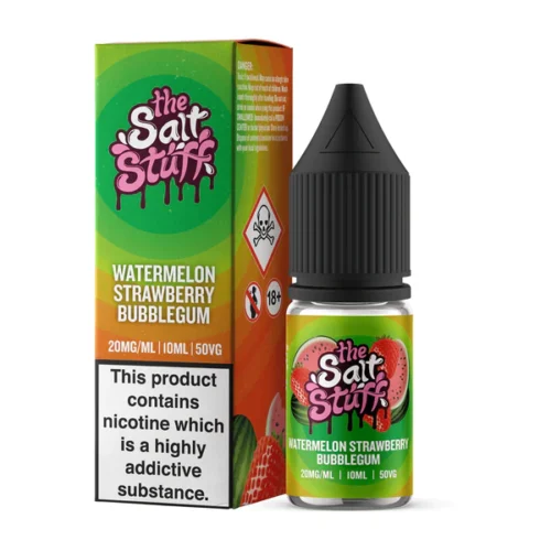 Watermelon Strawberry Bubblegum Nic Salts by the Salt Stuff