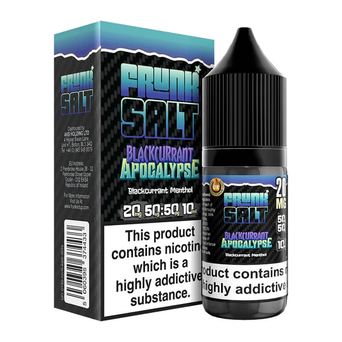 Blackcurrant Apocalypse Nic Salts by Frunk