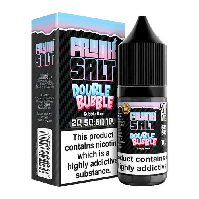 Double Bubble Nic Salts by Frunk