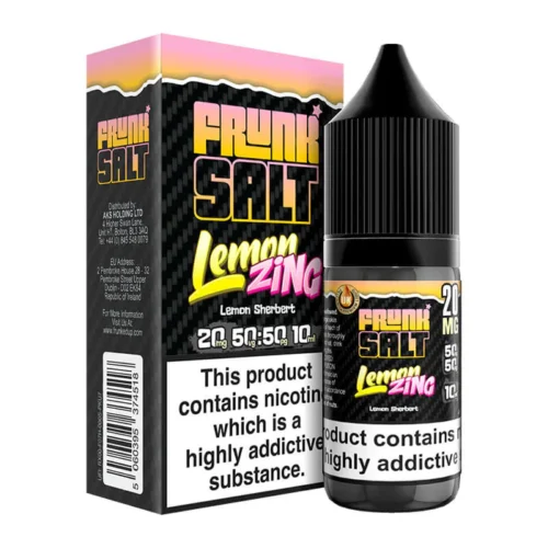 Lemon Zing Nic Salts by Frunk